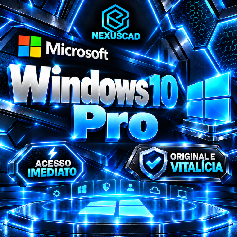 Windows 10 PRO - Licença Digital - ESD