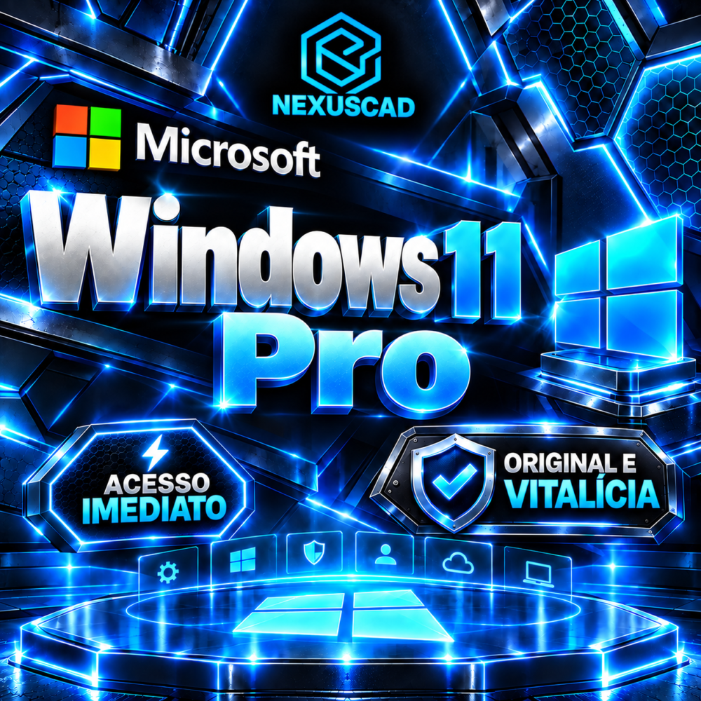 Windows 11 PRO - Licença Digital - ESD