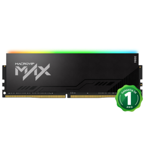 MEMÓRIA 32GB DDR4 3200MHZ MACROVIP MAX XMP, RGB, BLACK - MVX32N16/32R - Imagem 4