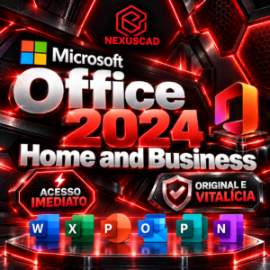 Office 2024 Home And Business - Licença Digital - ESD